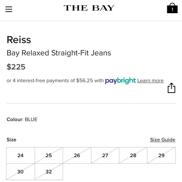 Reiss Bay Relaxed Straight-Fit Jeans - Picture 16 of 16